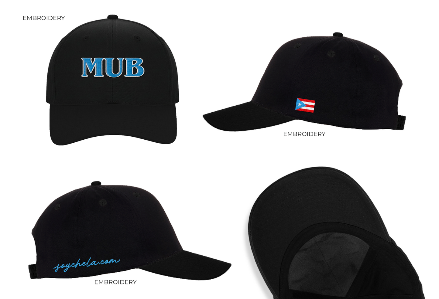 Preventa Gorras MUB - Mámate un Bicho- Black